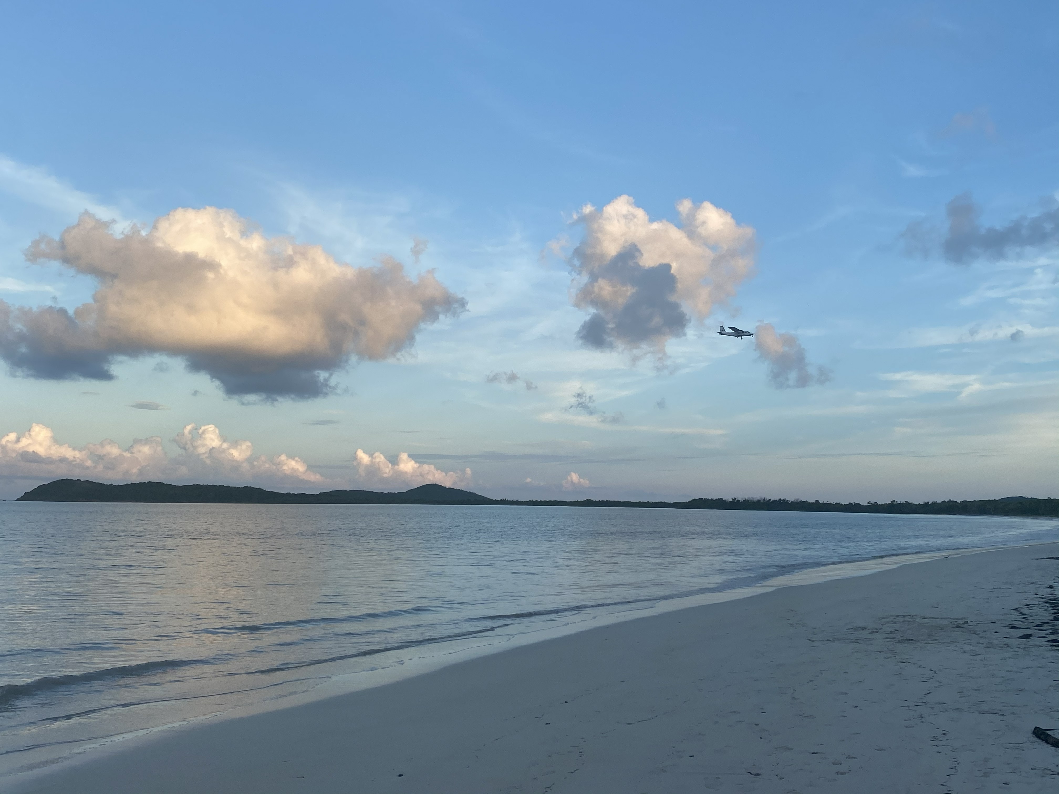 Caribbean valley landscape