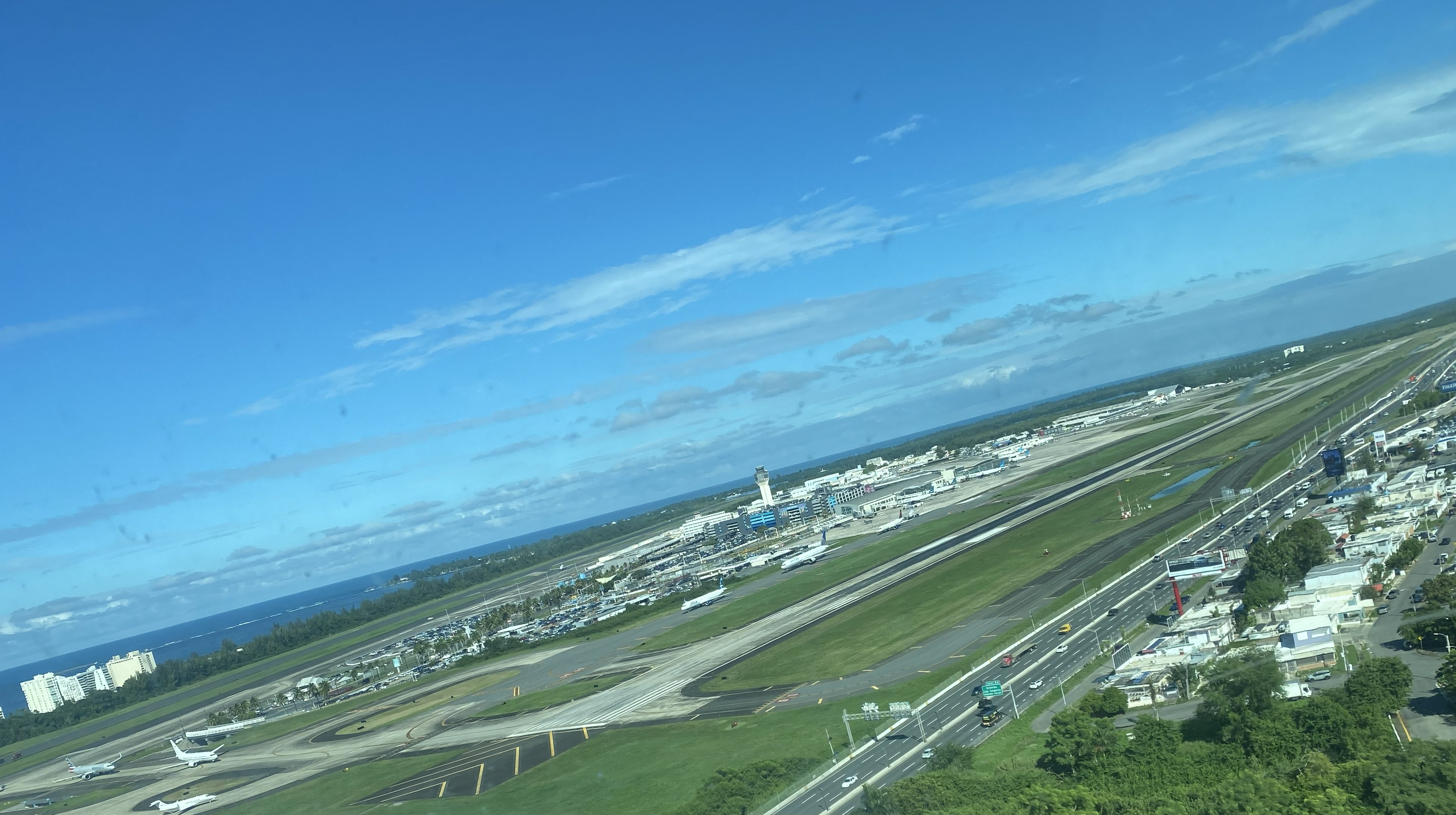 Airport view at TJSJ in San Juan